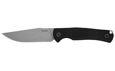 Kershaw - Kershaw Pack Mule Fixed Blade Knife with Kydex Sheath, 3.9 inches, Black handle