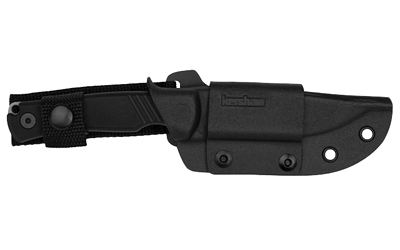 Kershaw - Kershaw Pack Mule Fixed Blade Knife with Kydex Sheath, 3.9 inches, Black handle - Image 2
