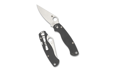 Spyderco - Spyderco Para Military 2 Maxamet Folding Knife - Gray, 3.45-inch Plain Edge