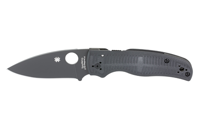 Spyderco - Spyderco Shaman Salt Folding Knife - 3.58 inch CPM MagnaCut Blade, Black Handle