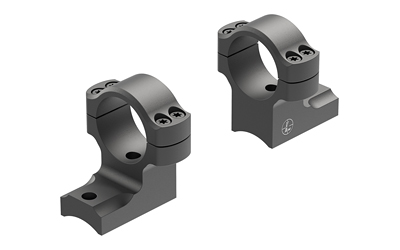 Leupold - Leupold BackCountry 1 High Two-Piece Rifle Scope Rings for Savage 10/110 - Black