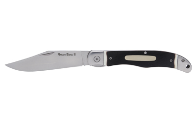 Cold Steel - Cold Steel Ranch Boss II Folding Knife – 4-inch SK-5 High Carbon Blade with Faux Sawed Bone Handle