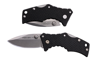 Cold Steel - Cold Steel Recon 1 Micro Folding Knife with 2-Inch Blade - Black Handle, 4034 Stainless Steel