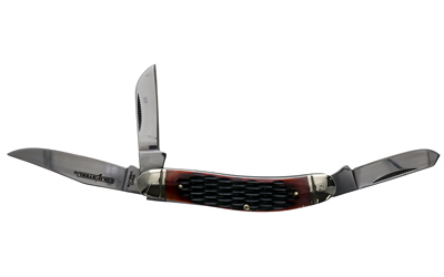 Cold Steel - Cold Steel Gentleman's Stockman Folding Knife CS-FL-GSTKM-J with 3 Blades and 2.5-Inch Blade Length