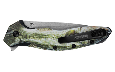 Kershaw - Kershaw Shoreline 3 Bass Folding Knife with Assisted Opening and 8Cr13MoV Blade - Image 3
