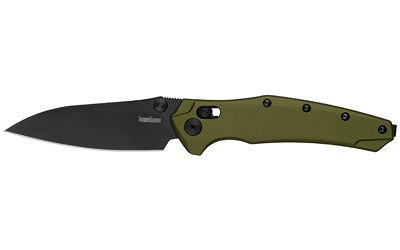 Kershaw - Kershaw Bareknuckle DuraLock Folding Knife with CPM MagnaCut Blade and Olive Drab Green Handle