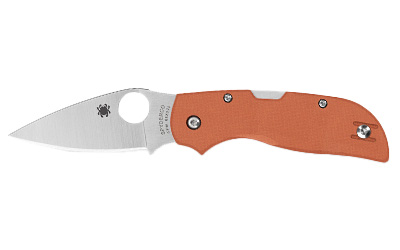 Spyderco - Spyderco Chaparral Folding Knife with CPM REX 121 Blade and Orange Handle