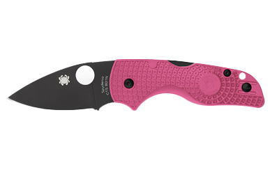Spyderco - Spyderco Lil Native Lightweight Folding Knife with Pink FRN Handle – Model C230PPNBK