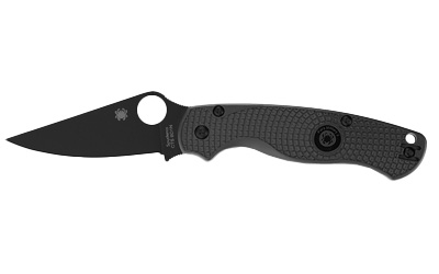 Spyderco - Spyderco Para Military 2 Lightweight Black Folding Knife with DLC Coated Blade – Part C81PBBK2