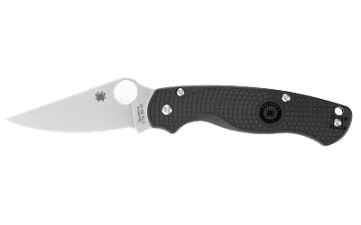 Spyderco - Spyderco Para Military 2 Lightweight Folding Knife - Black Handle with CTS BD1N Steel Blade