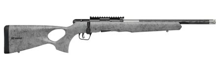 Savage Arms - Savage Arms B22 Timberlite Thumbhole Rifle in 22 Magnum with Carbon Fiber Barrel and Matte Black Finish