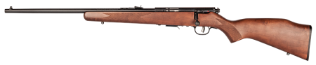 Savage Arms - Savage Arms 93 G Bolt Action Rifle in 22 Magnum with Hardwood Stock and Matte Blue Finish