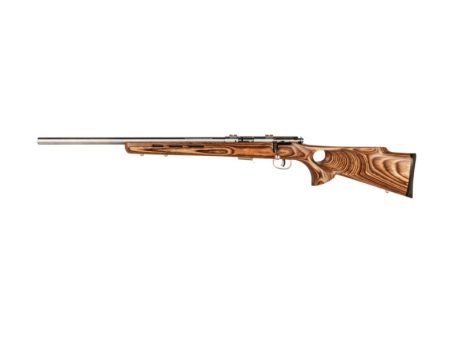 Savage Arms - Savage Arms 93R17 BTVSS Bolt Action Rifle with Laminate Thumbhole Stock in 17 HMR