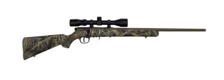 Savage Arms - Savage Arms 93 Camo XP Bolt Action Rifle with 3x9x40 Scope - 22 Magnum