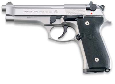 Beretta - Beretta 92FS Inox 9mm Semi-Auto Pistol with 10+1 Capacity