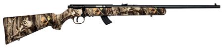 Savage Arms - Savage Arms Mark II Camo Bolt Action Rifle in 22 LR with Matte Blue Finish