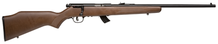 Savage Arms - Savage Arms Mark II G Bolt Action Rifle - .22 LR with Hardwood Stock and Matte Blue Finish