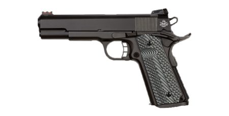 Rock Island Armory - Rock Island Armory M1911-A1 Tactical II 9mm Semi-Auto Pistol with Fully Parkerized Finish and Fiber Optic Sights