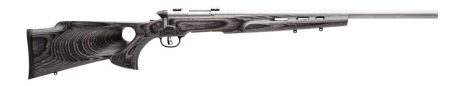 Savage Arms - Savage Arms B.Mag 17 WSM Bolt Action Rifle with Laminate Thumbhole Stock and Heavy Barrel