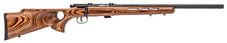Savage Arms - Savage Arms Mark II BTV .22 LR Bolt Action Rifle with Laminate Thumbhole Stock