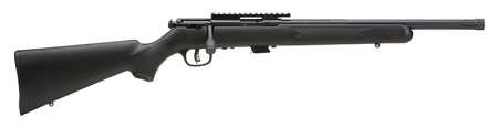 Savage Arms - Savage Arms Mark II FV-SR Bolt Action Rifle in .22 LR with Synthetic Stock and Matte Blue Finish