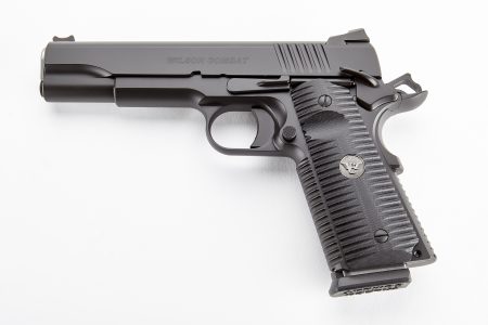 Wilson Combat - Wilson Combat ACP 9mm Semi-Auto Pistol with Black Armor-Tuff Finish and Black G10 Eagle Claw Grips