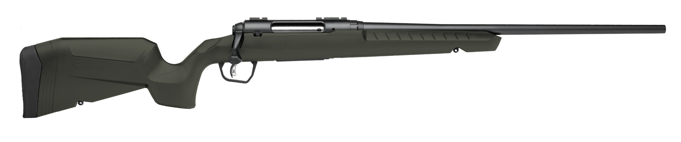 Savage Arms - Savage Arms Axis 2 Bolt Action Rifle in 6.5 Creedmoor with Green Synthetic Stock