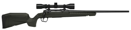 Savage Arms - Savage Arms Axis 2 XP 270 Winchester Bolt Action Rifle with Green Synthetic Stock