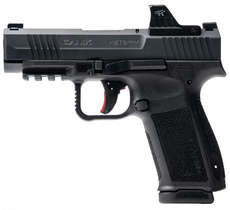 CANIK - CANIK METE MC9LS 9mm Semi-Auto Pistol with 17+1 Capacity and Black Nitride Finish