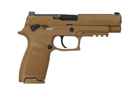 SIG SAUER OFF-DUTY - SIG Sauer Off-Duty M17 9mm Semi-Auto Pistol with Coyote Finish and Polymer Frame