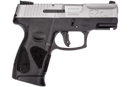 Taurus - Taurus G2C 9mm Semi-Auto Pistol with Stainless Finish and 12-Round Magazines