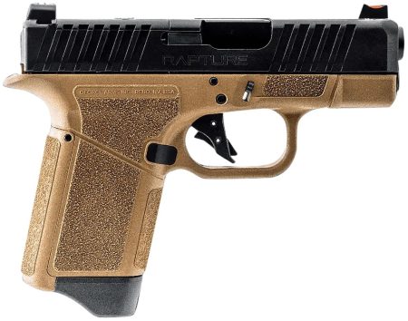 Gforce Arms - Gforce Arms Rapture 9mm Semi-Auto Pistol with Flat Dark Earth Finish and Fiber Optic Sights