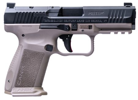 CANIK - CANIK METE SF 9mm Semi-Auto Pistol with 15+1 Capacity and Matte Black Finish