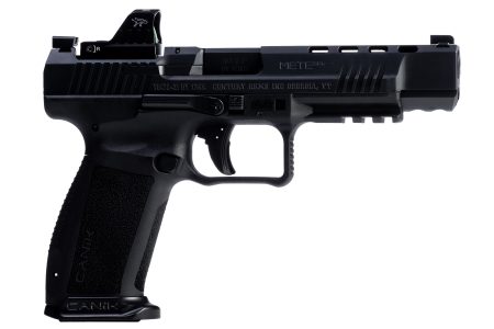 CANIK - CANIK METE SFx 9mm Semi-Auto Pistol with 20+1 Capacity and Black Cerakote Finish