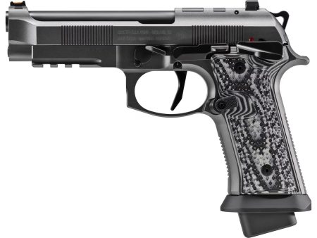 Beretta - Beretta 92Xi SQUALO 9mm Semi-Auto Pistol with H-Series Cerakote Finish and Houge Squalo Grips