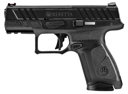 Beretta - Beretta APX A1 Compact 9mm Semi-Auto Pistol with Fiber Optic Sights and Double Magazine Capacity