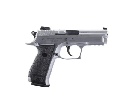 SAR Firearms - SAR Firearms K2 Compact 45 ACP Semi-Auto Pistol with Stainless Finish and Adjustable Sights