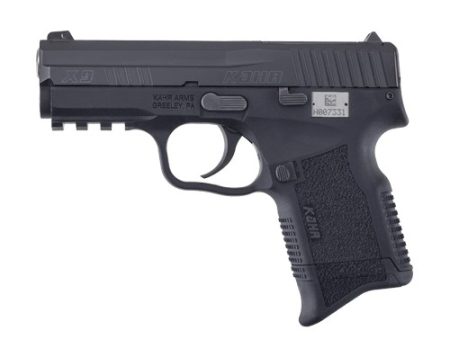 Kahr Arms - Kahr Arms X9 9mm Semi-Auto Pistol with Armor Black Cerakote Finish and Accessory Rail