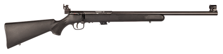 Savage Arms - Savage Arms Mark II FVT Bolt Action Rifle in 22 LR with Matte Blue Finish and Synthetic Stock