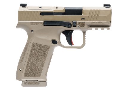CANIK - CANIK METE MC9L 9mm Semi-Auto Pistol with Desert Cerakote Finish and Optics-Ready Slide