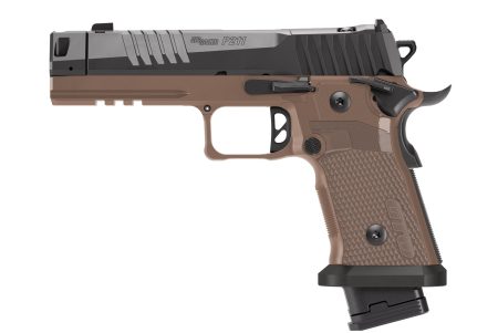SIG SAUER - SIG SAUER P211 GTO Combat 9mm Semi-Auto Pistol with Steel Frame and 21+1 Capacity