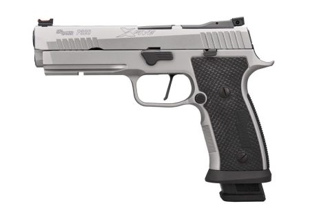 SIG SAUER - SIG SAUER P320-Five SXG 9mm Semi-Auto Pistol with Bead-Blasted Stainless Steel Finish and 21+1 Capacity