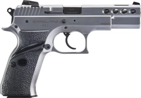 SAR Firearms - SAR Firearms P8LST P8S Compact 9mm Semi-Auto Pistol with Stainless Finish and Adjustable Sights