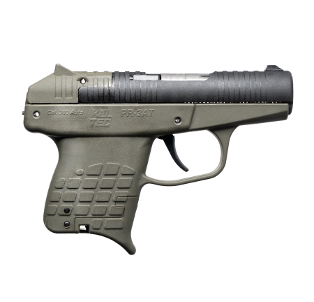 Keltec - Keltec PR-3AT .380 ACP Semi-Auto Pistol with Green Polymer Frame and Two Magazines