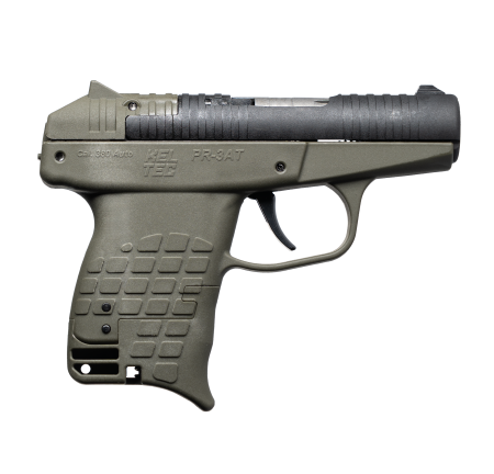 Keltec - Keltec PR-3AT .380 ACP Semi-Auto Pistol with Green Polymer Frame and 13+1 Capacity