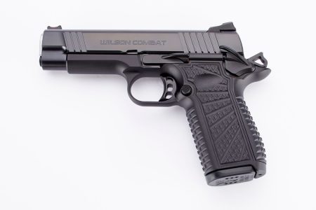 Wilson Combat - Wilson Combat SFT9 9mm Semi-Auto Pistol with Black DLC Finish and Alloy G10 Starburst Grips
