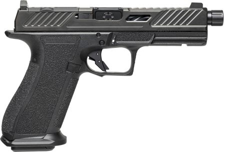 Shadow Systems - Shadow Systems DR920 Elite 9mm Semi-Auto Pistol with Black Nitride Finish and Green Tritium Sights