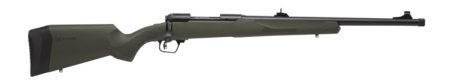 Savage Arms - Savage Arms 110 Hog Hunter Bolt Action Rifle in 223 Rem with Green Synthetic Stock