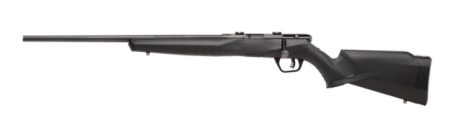 Savage Arms - Savage Arms B22 Magnum F Left Hand Bolt Action Rifle in Matte Blue with Synthetic Stock