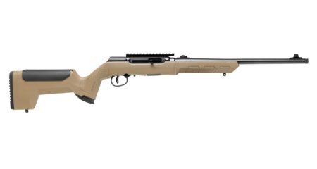Savage Arms - Savage Arms A22 Takedown .22 LR Rifle with Synthetic FDE Stock and Low Profile Sights